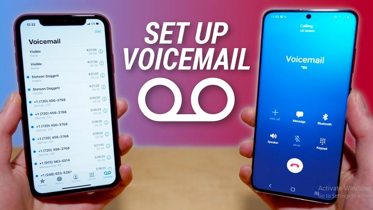 set up voicemail galaxy a53
